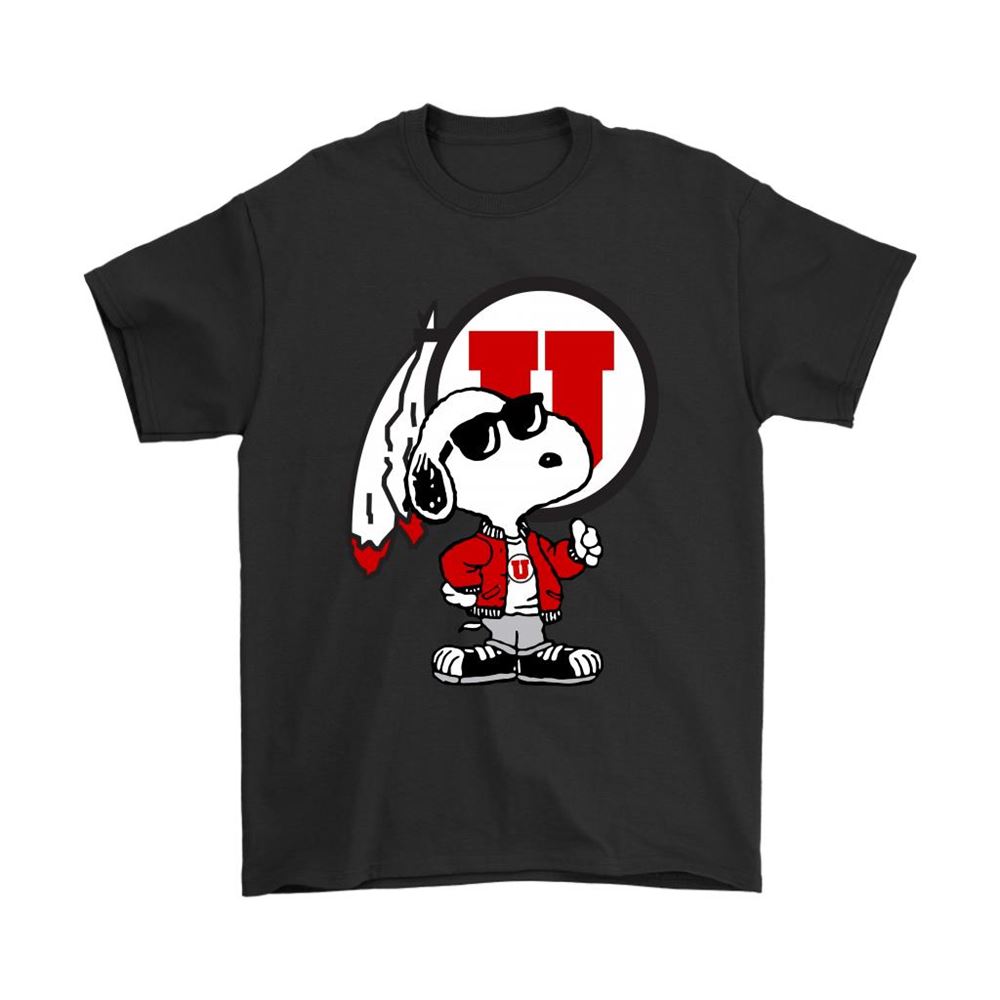 Snoopy Joe Cool To Be The Utah Utes Ncaa Shirts