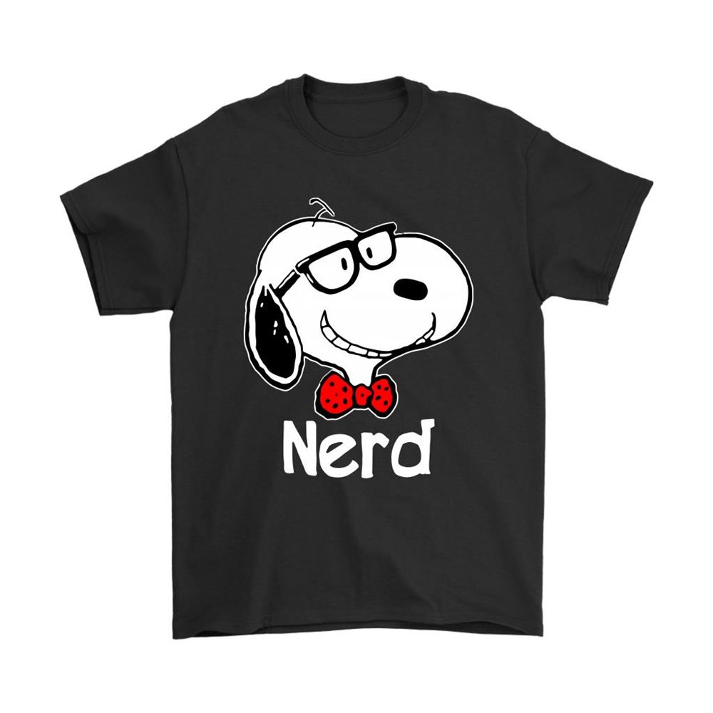 Snoopy Nerd Smart And Cool Snoopy Shirts