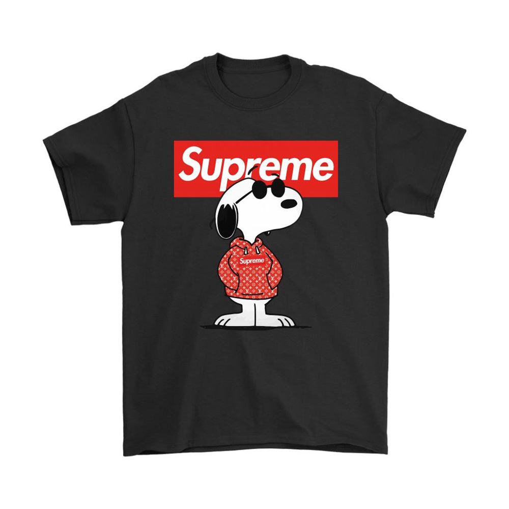 Snoopy Supreme X Louis Vuitton Stay Stylish Joe Cool Shirts