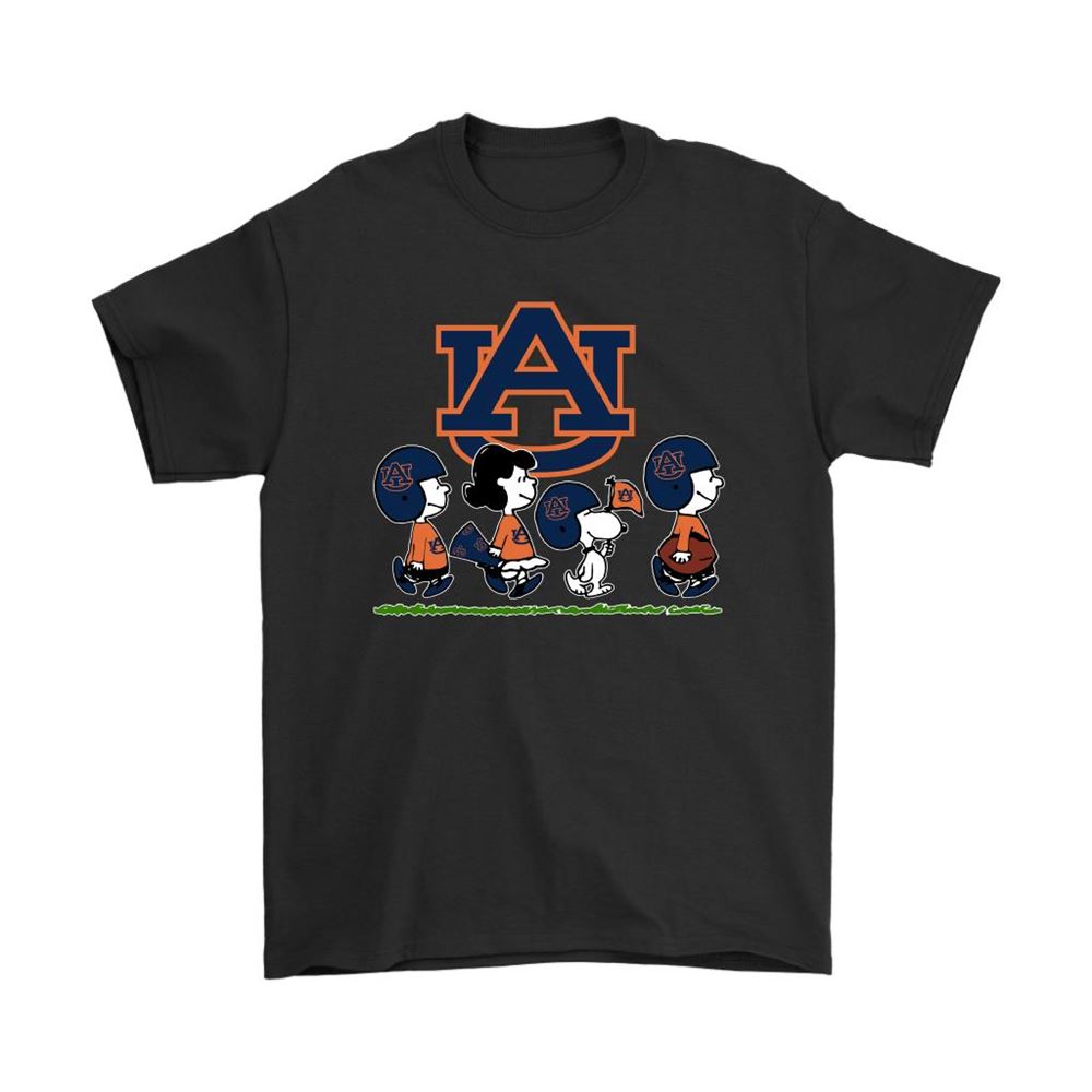 Snoopy The Peanuts Cheer For The Auburn Tigers Ncaa Shirts