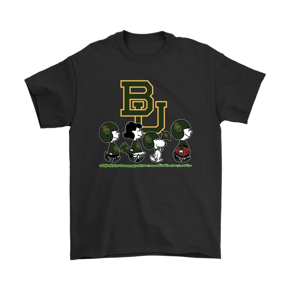 Snoopy The Peanuts Cheer For The Baylor Bears Ncaa Shirts