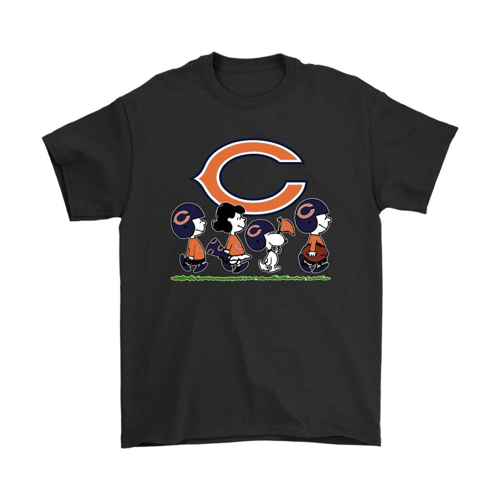 Snoopy The Peanuts Cheer For The Chicago Bears Nfl Shirts