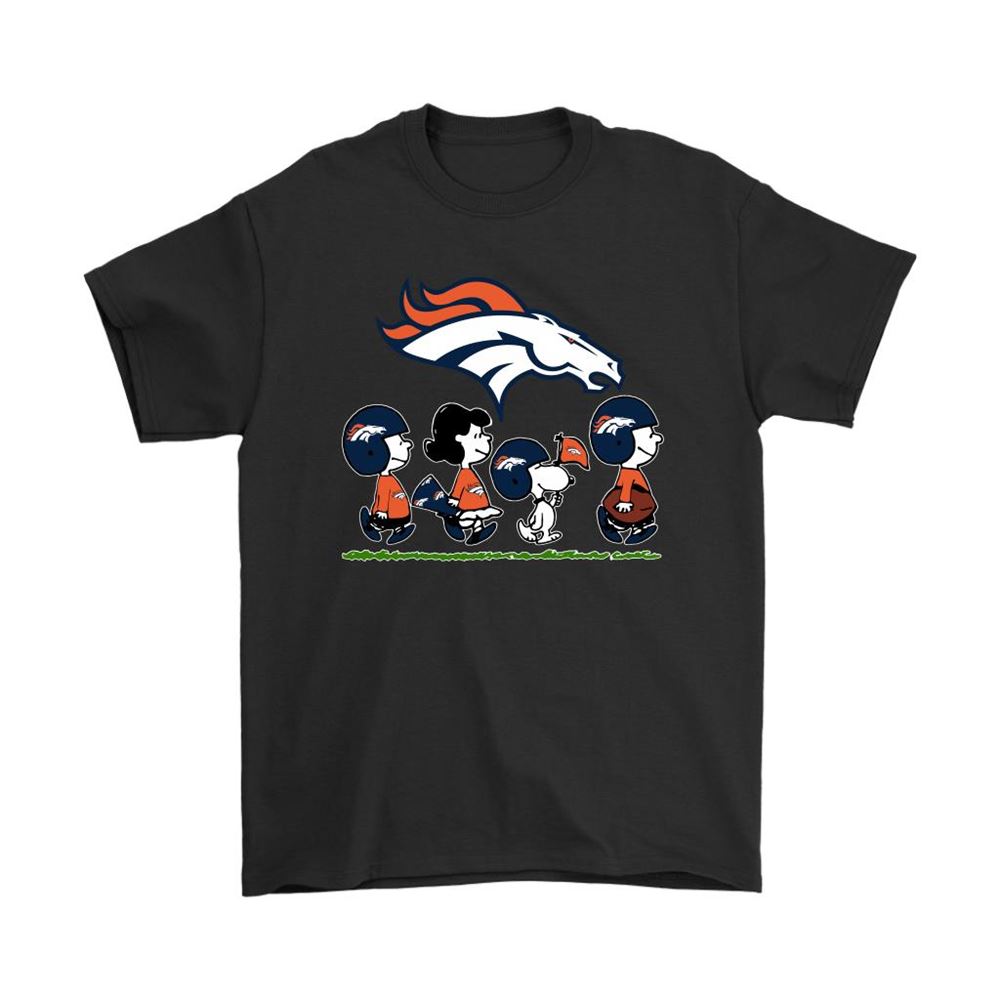 Snoopy The Peanuts Cheer For The Denver Broncos Nfl Shirts