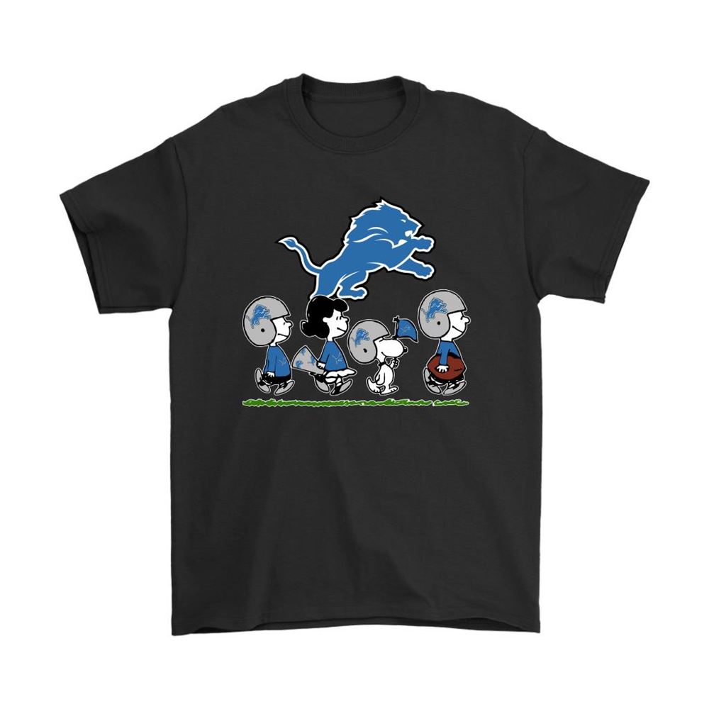 Snoopy The Peanuts Cheer For The Detroit Lions Nfl Shirts