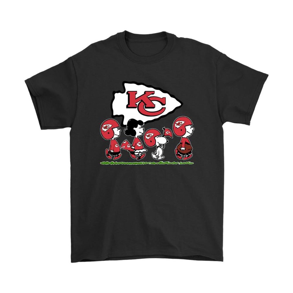 Snoopy The Peanuts Cheer For The Kansas City Chiefs Nfl Shirts