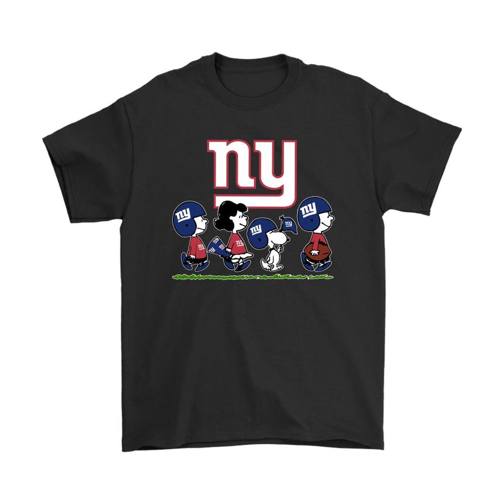 Snoopy The Peanuts Cheer For The New York Giants Nfl Shirts