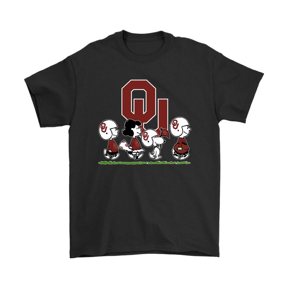 Snoopy The Peanuts Cheer For The Oklahoma Sooners Ncaa Shirts