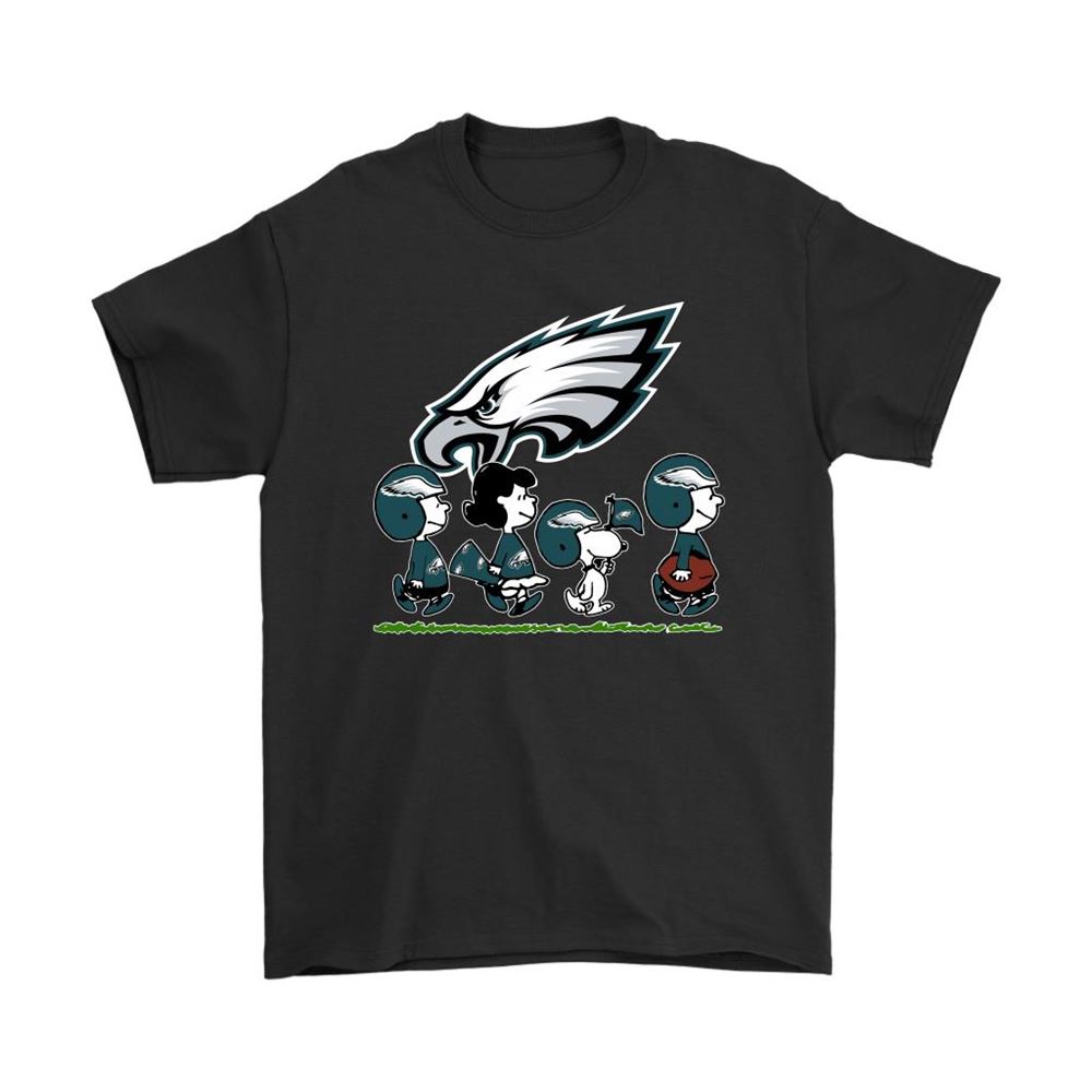 Snoopy The Peanuts Cheer For The Philadelphia Eagles Nfl Shirts