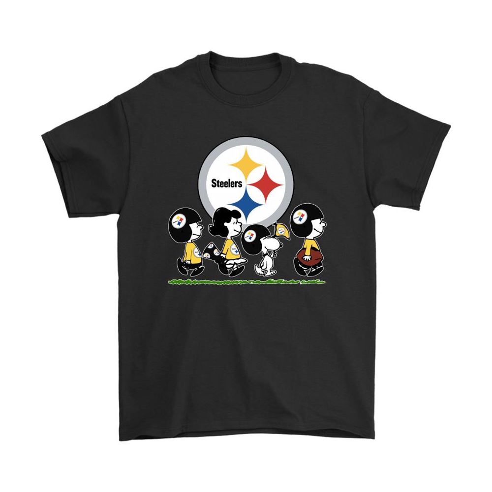 Snoopy The Peanuts Cheer For The Pittsburgh Steelers Nfl Shirts