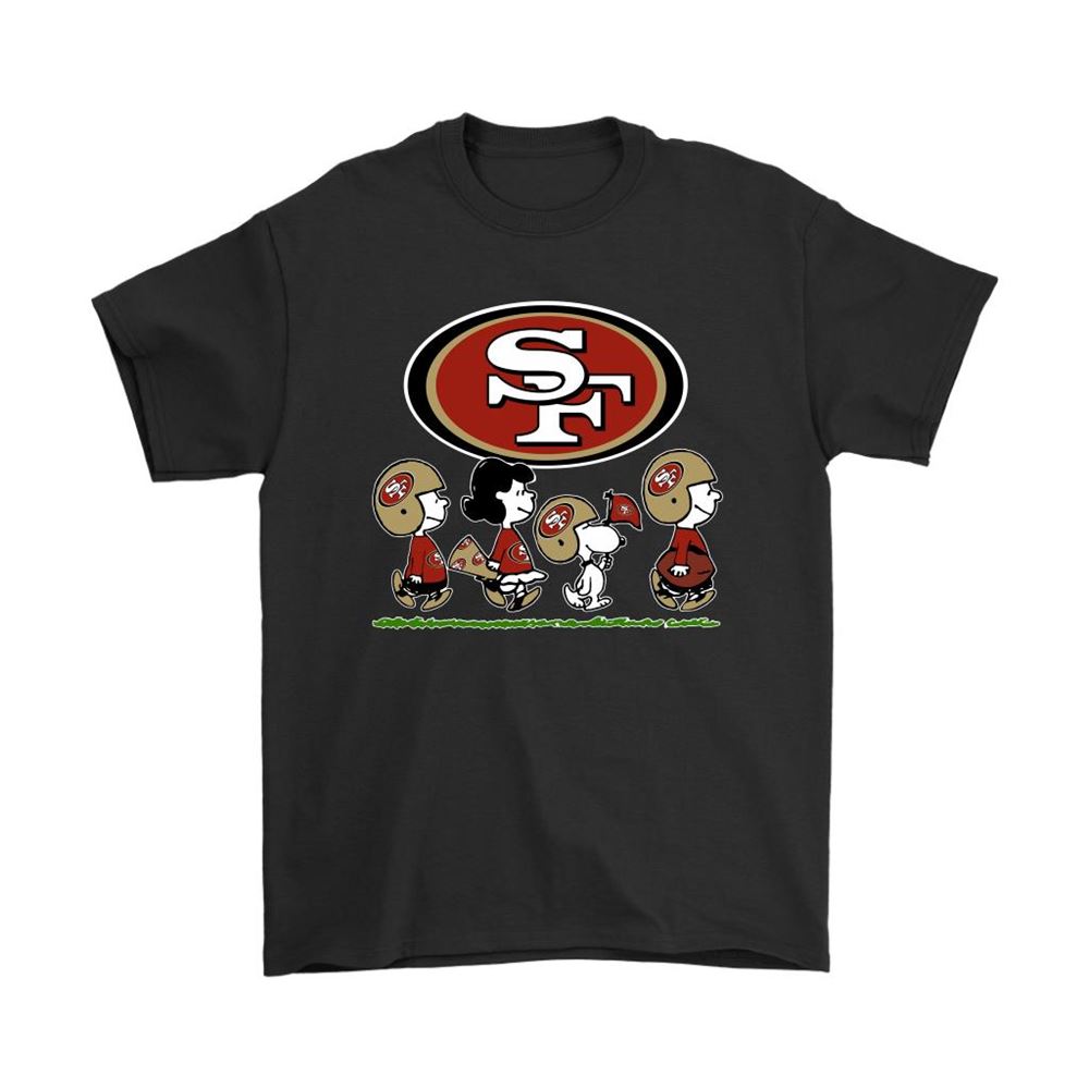 Snoopy The Peanuts Cheer For The San Francisco 49ers Nfl Shirts