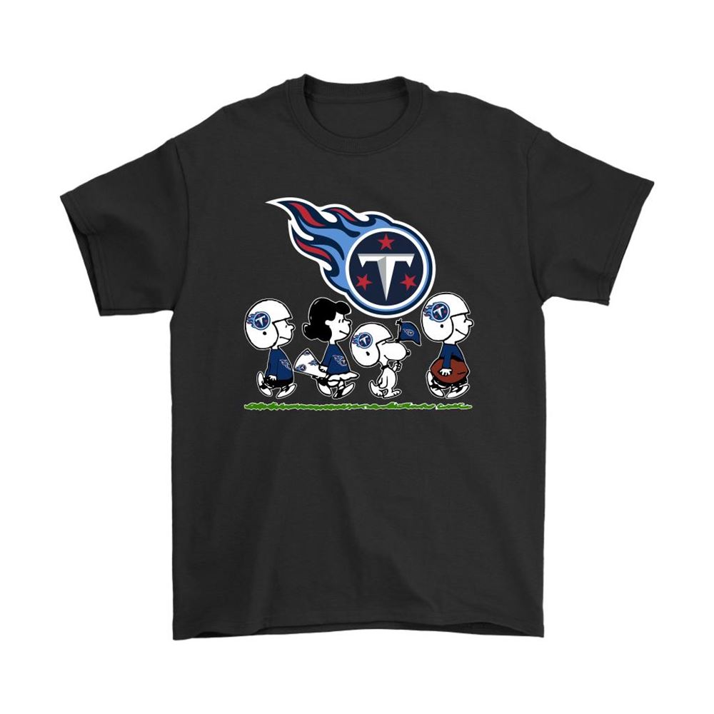 Snoopy The Peanuts Cheer For The Tennessee Titans Nfl Shirts