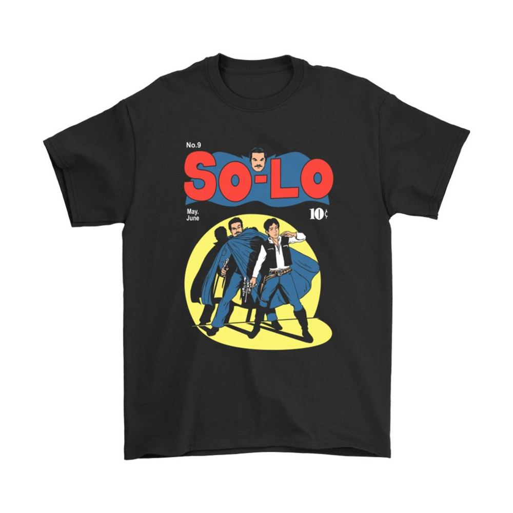 So-lo Han Solo Batman Comic Style Star Wars Shirts