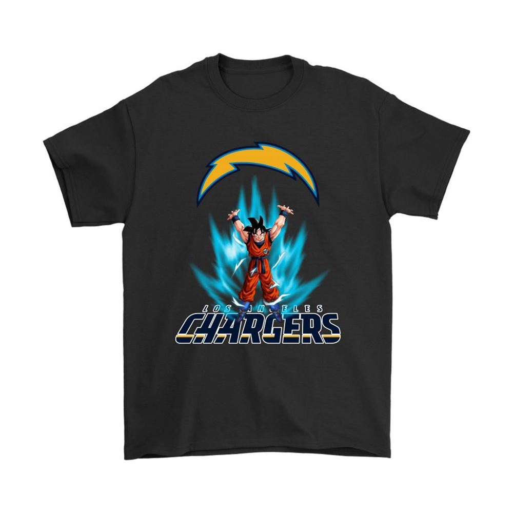 Son Goku Shares Your Energy Los Angeles Chargers Shirts