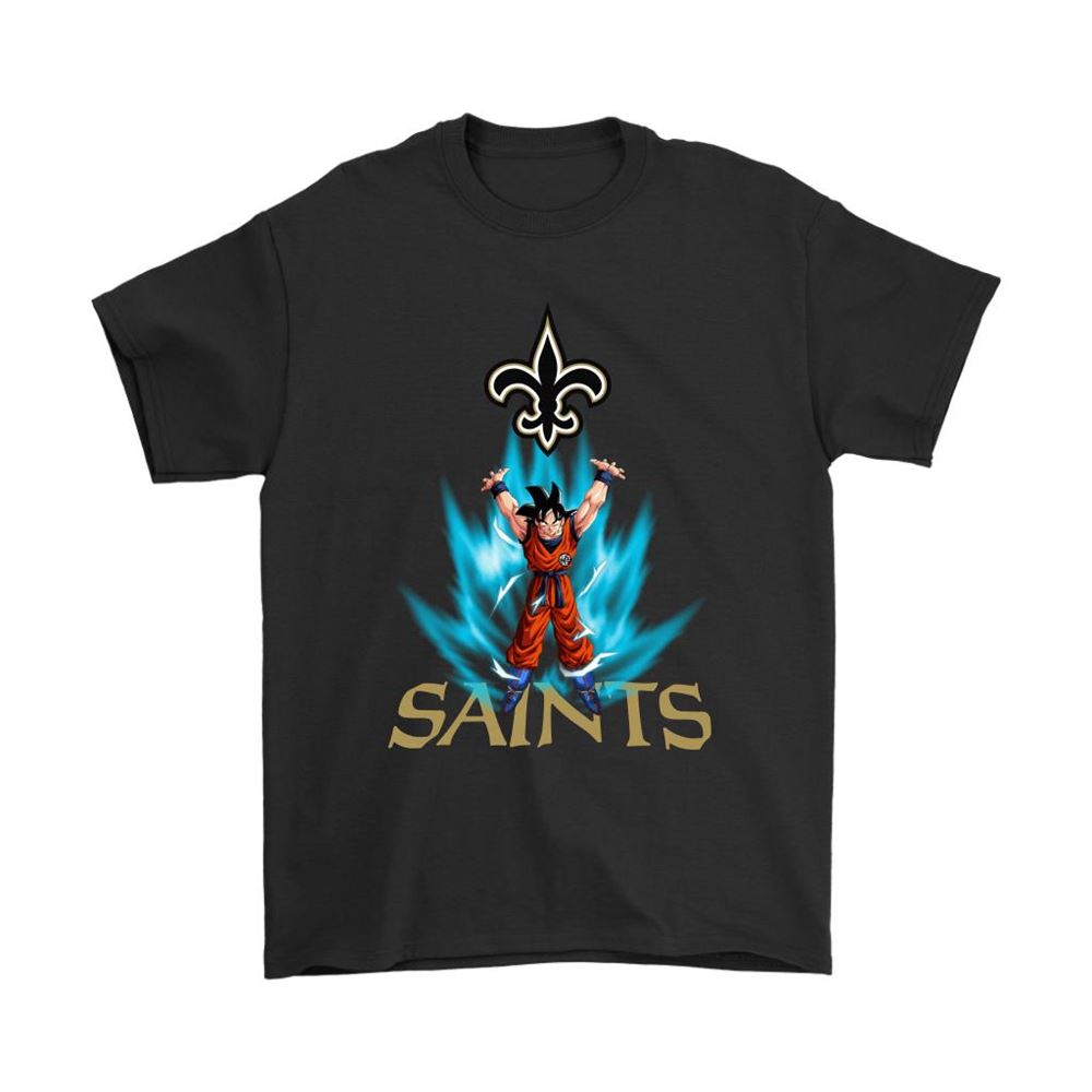 Son Goku Shares Your Energy New Orleans Saints Shirts
