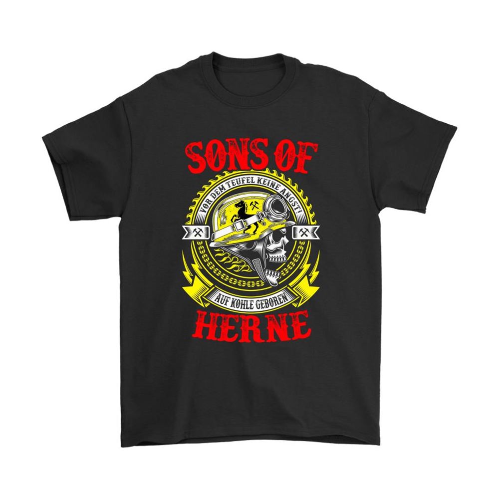 Sons Of Herne Vor Dem Teufel Keine Angst Auf Kohle Geboren Shirts