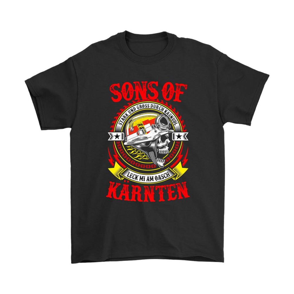 Sons Of Kärnten Stark Und Gross Durch Kasnudl Leck Mi Am Oasch Shirts