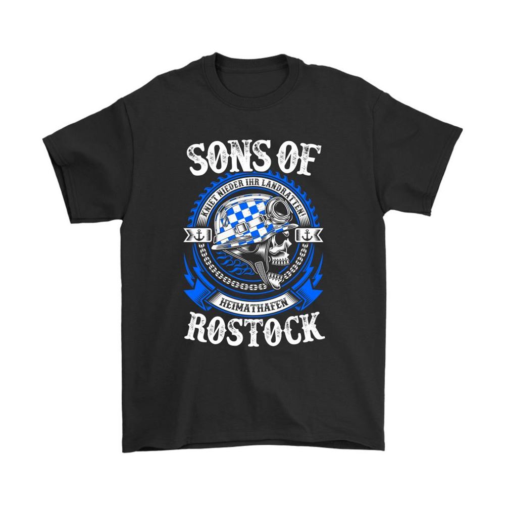 Sons Of Rostock Kniet Nieder Ihr Landratten Heimathafen Shirts