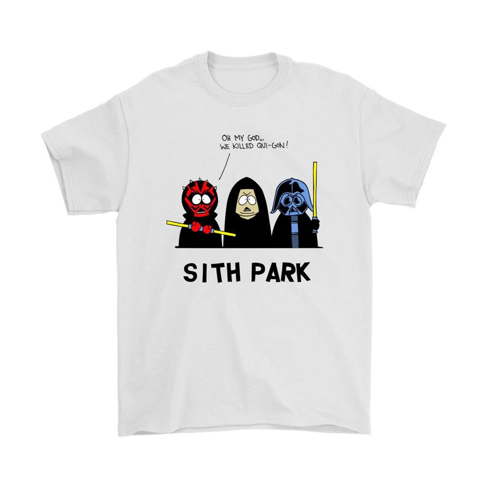 South Park Sith Park Oh My God We Killed Qui-gon Star Wars Shirts