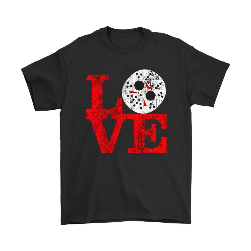Spelling Love Jason Voorhees Friday 13th Shirts