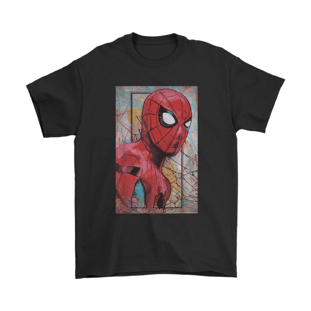 Spider-man Poster Water Painting Style Shirts