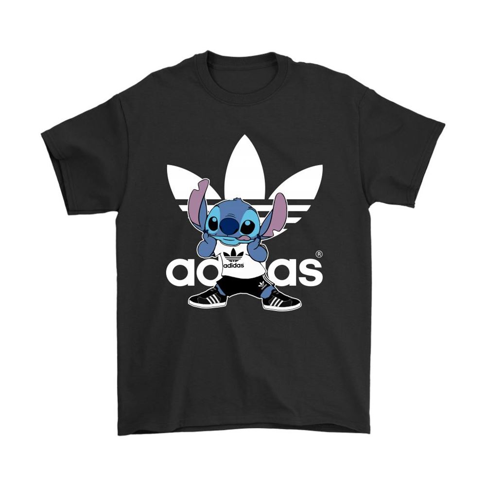 Sporty Stitch Disney X Adidas Mashup Shirts