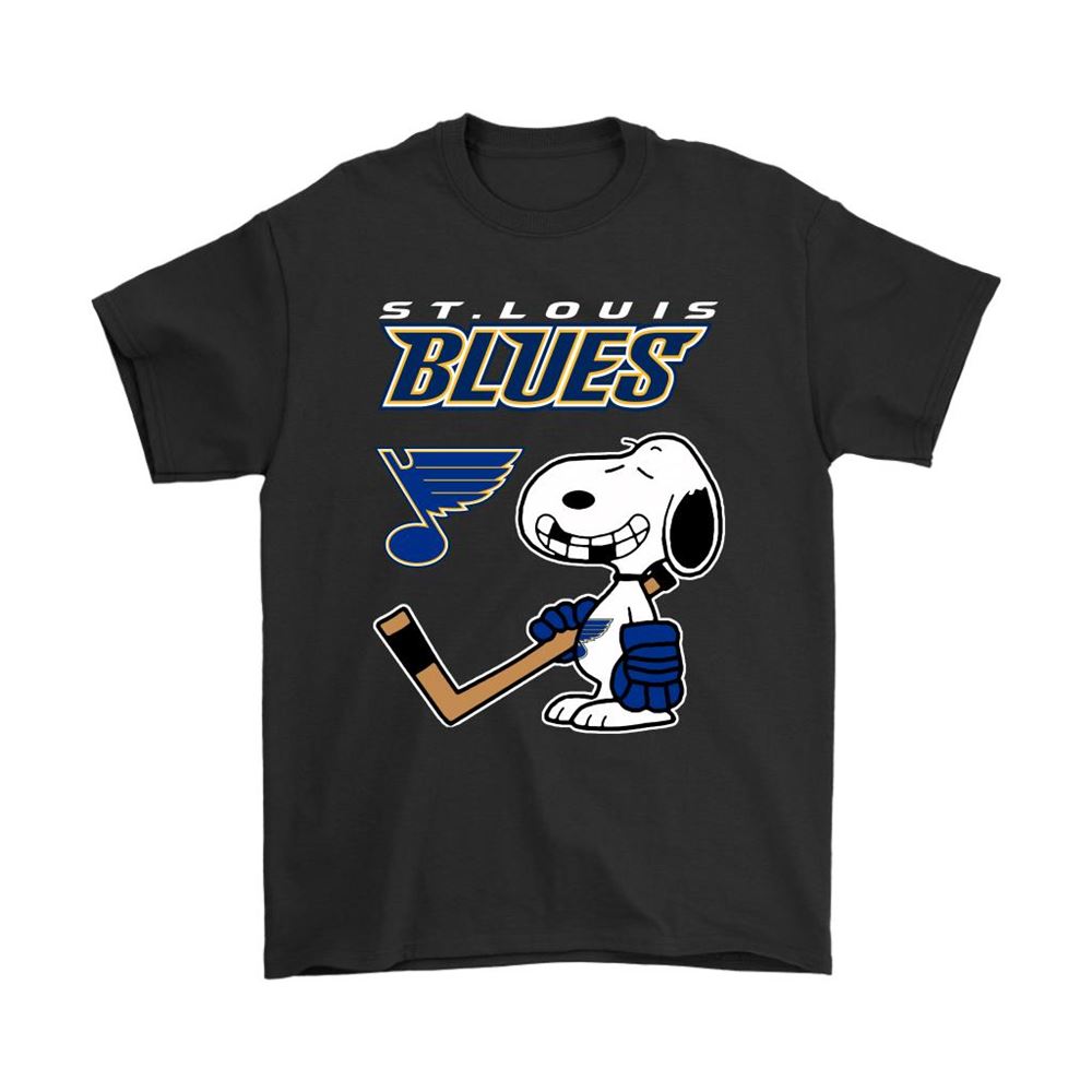 St Louis Blues Ice Hockey Broken Teeth Snoopy Nhl Shirts