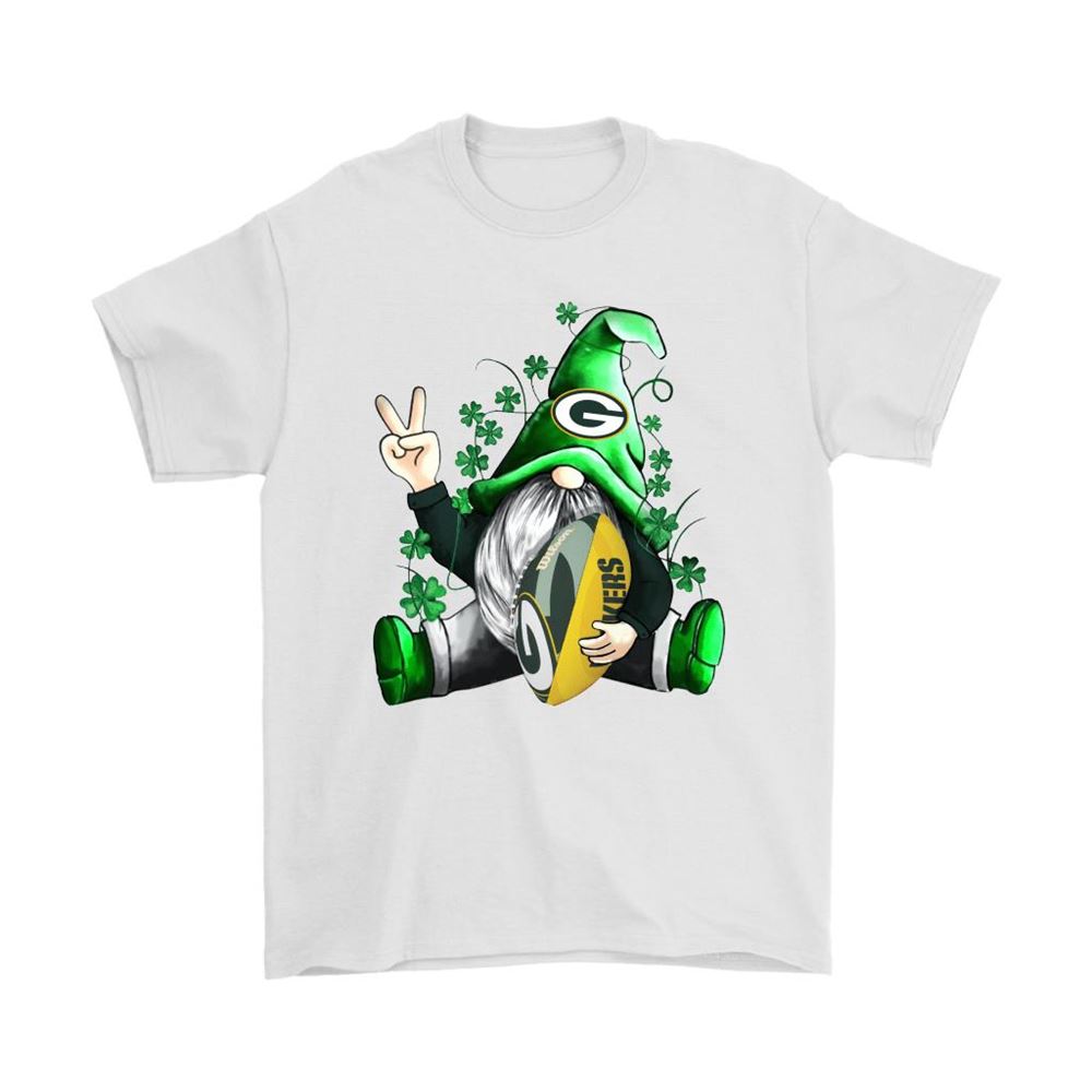 St Patrick Gnome Hugs Green Bay Packers Football Nfl Shirts