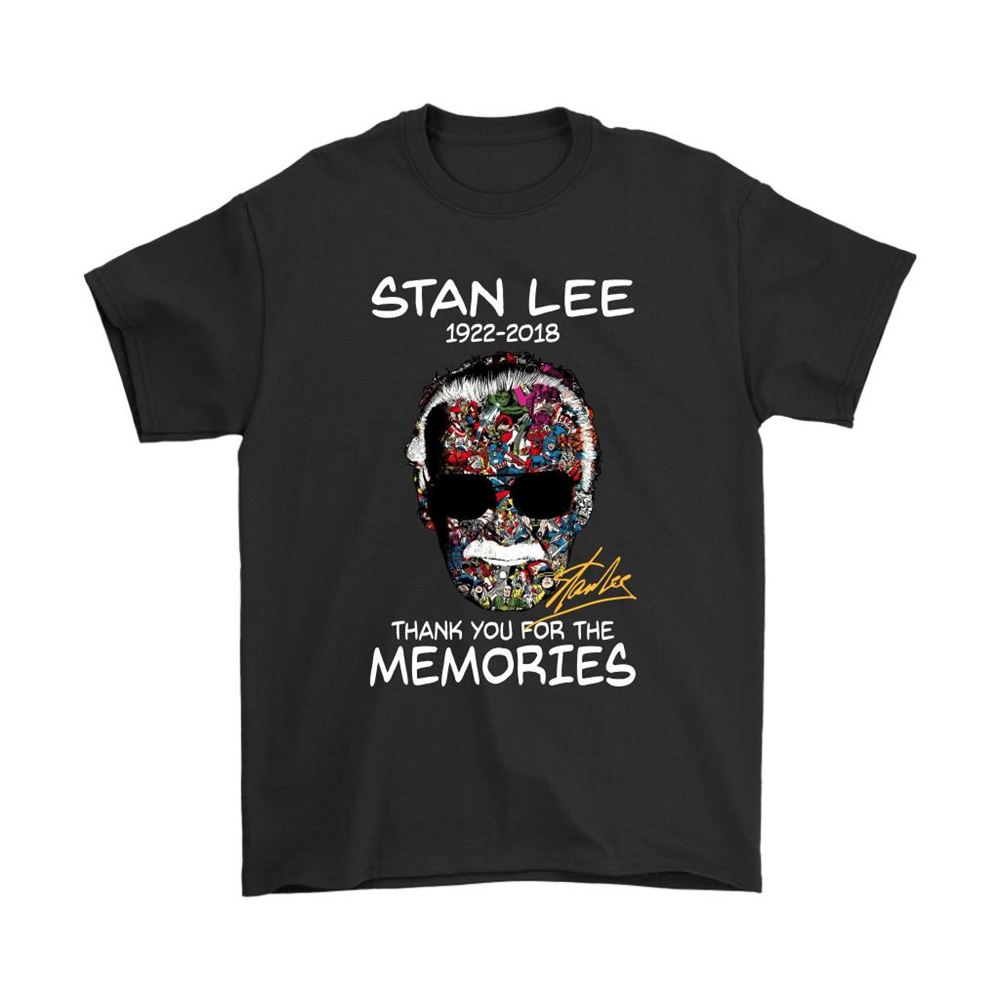 Stan Lee Rip 1922-2018 Thank You For The Memories Shirts