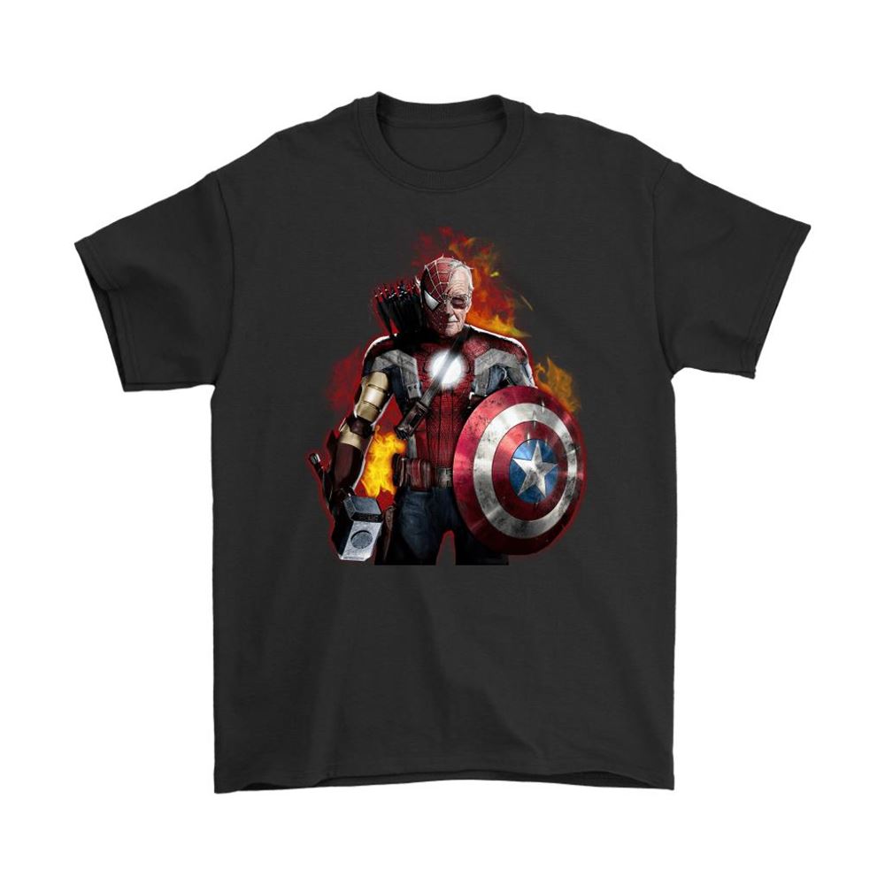 Stan Lee The Mightiest Marvel Superhero The Avengers Shirts