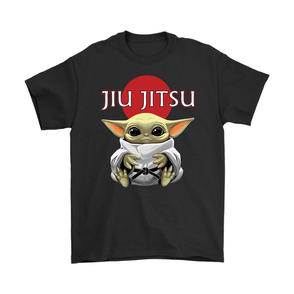 Star Wars Black Belt Jiu Jitsu Baby Yoda Shirts