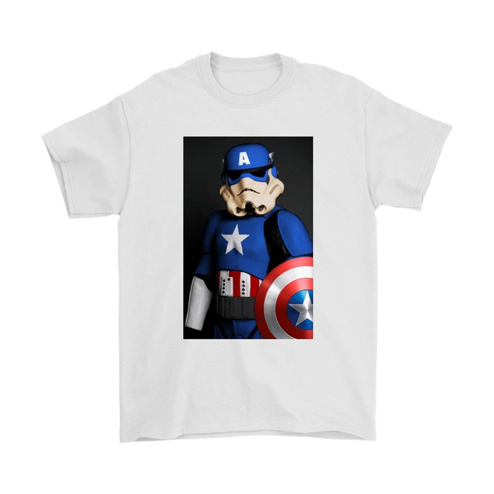 Star Wars Stormtrooper Captain America Shirts
