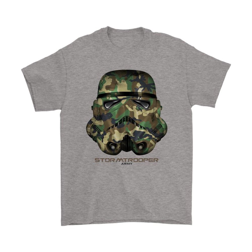 Star Wars Stormtrooper Mask Paint Army Uniform Shirts