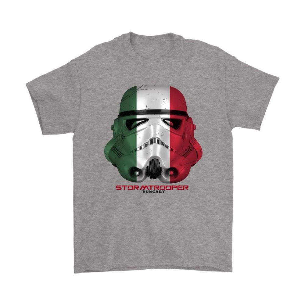 Star Wars Stormtrooper Mask Paint The Hungary Flag Shirts