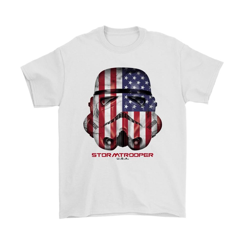 Star Wars Stormtrooper Mask Paint The Usa Flag Shirts