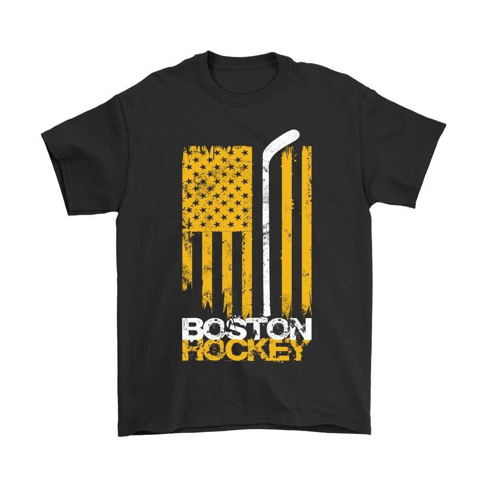 States Of Boston Hockey American Flag Shirts