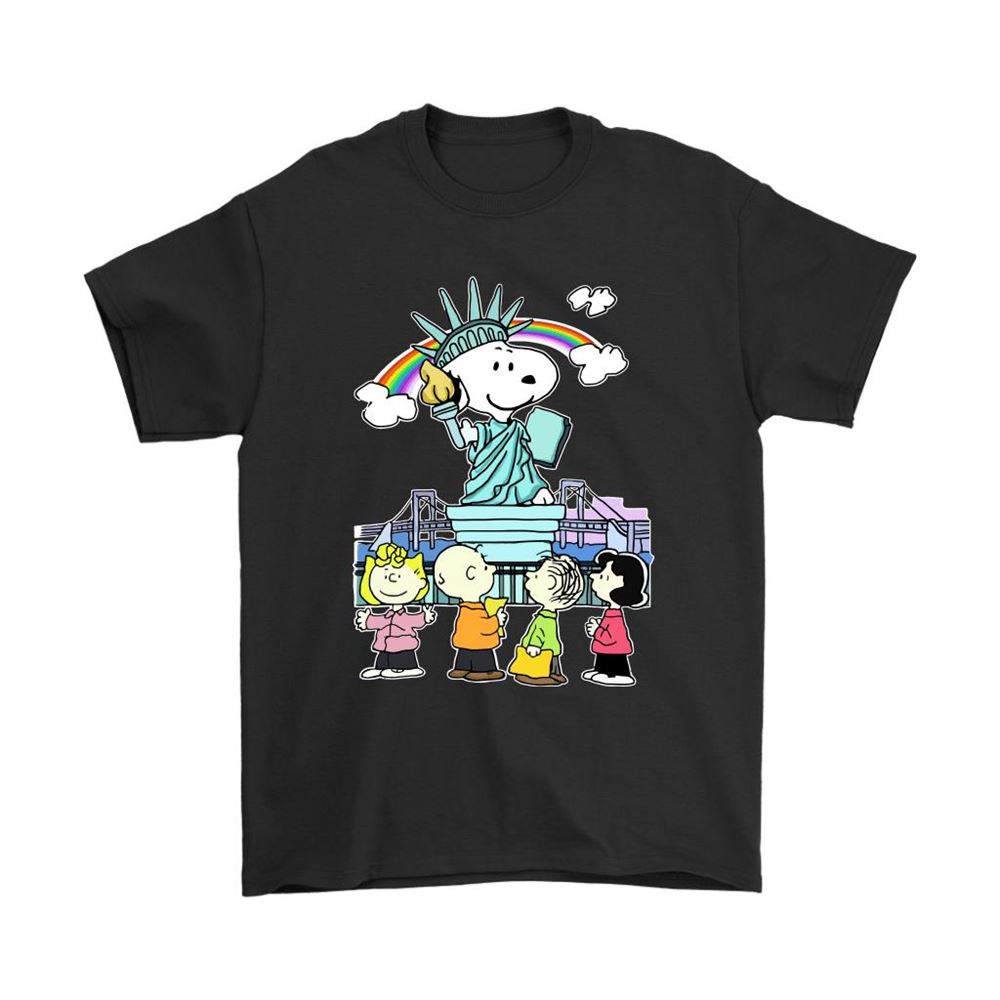 Statue Of Liberty Snoopy Shirts