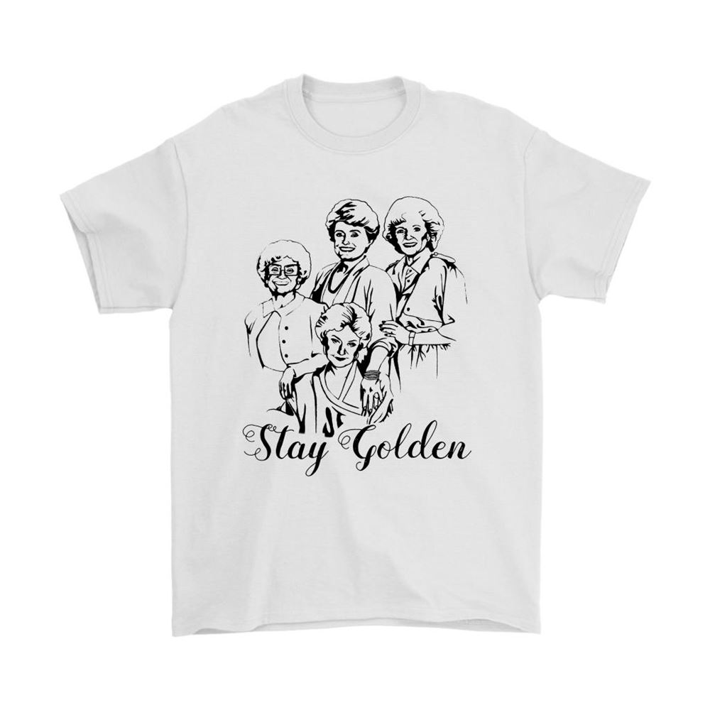 Stay Golden The Golden Girls Painting Style Shirts