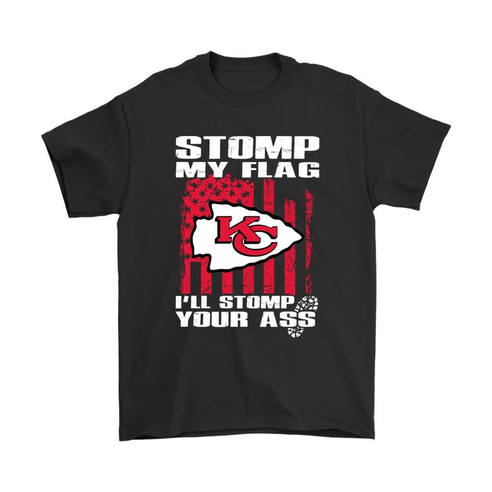 Stomp My Flag Ill Stomp Your Ass Kansas City Chiefs Shirts