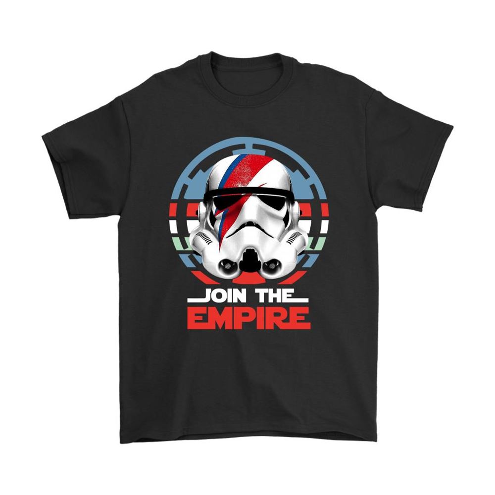 Stormtrooper David Bowie Join The Empire Star Wars Shirts