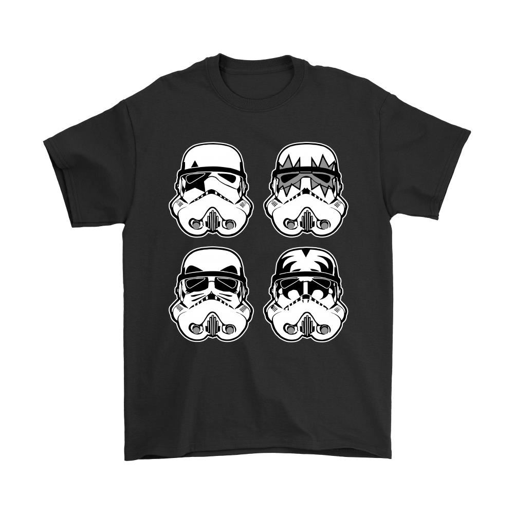 Stormtrooper Rock Band Kiss Star Wars Shirts