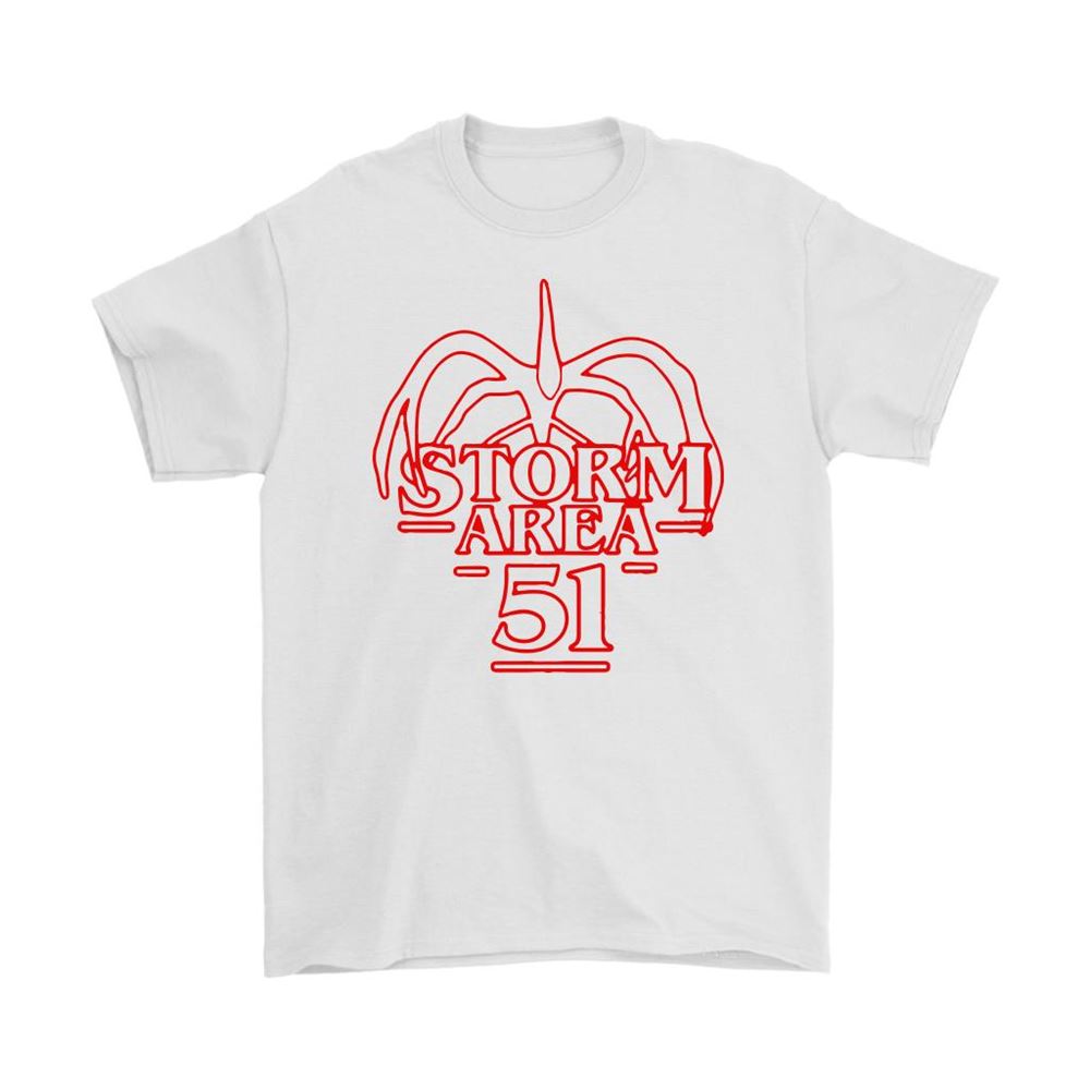 Stranger Things The Mind Flayer Storm Area 51 Shirts