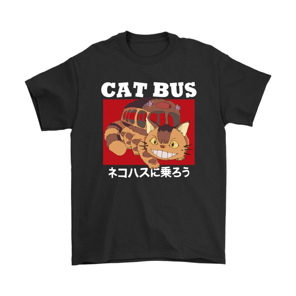 Studio Ghibli Catbus Japanese Name Shirts