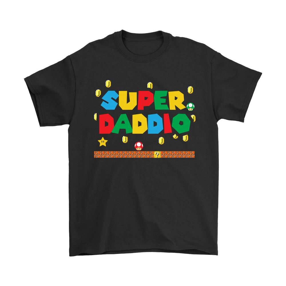 Super Daddio Mashup Nintendo Super Mario Shirts
