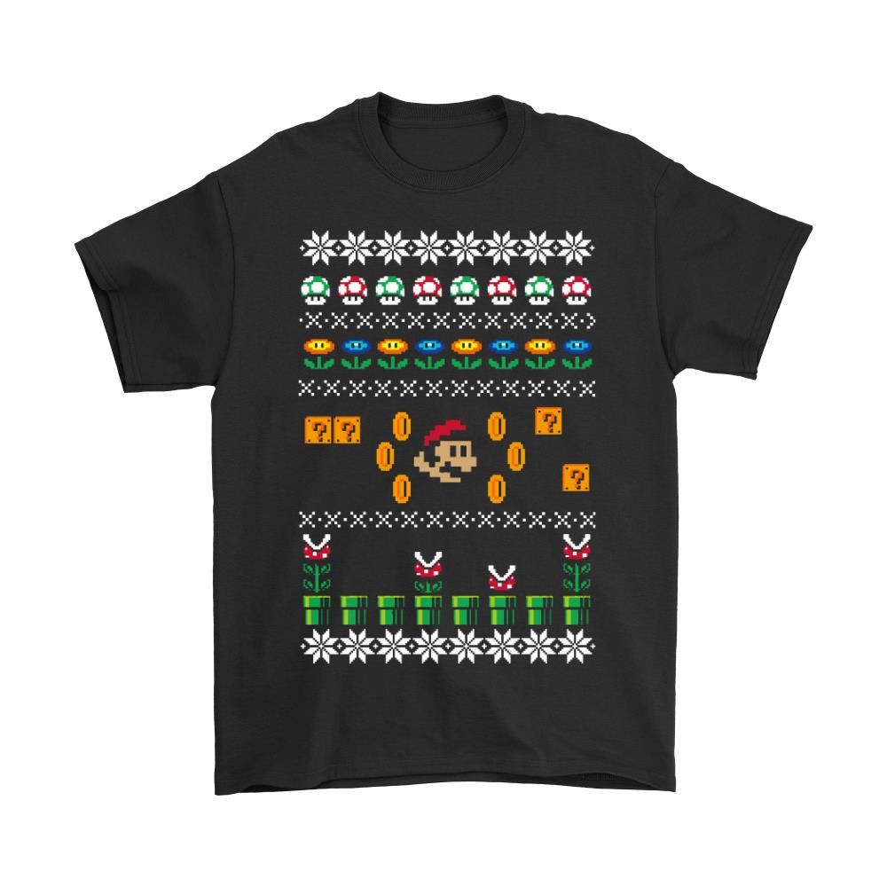 Super Mario Xmas Ugly Shirts