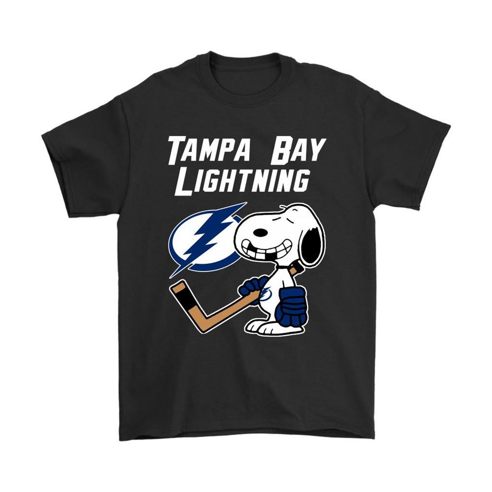 Tampa Bay Lightning Ice Hockey Broken Teeth Snoopy Nhl Shirts