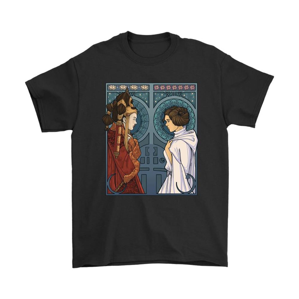 Tarot Card Princess Leia And Queen Amidala Star Wars Shirts