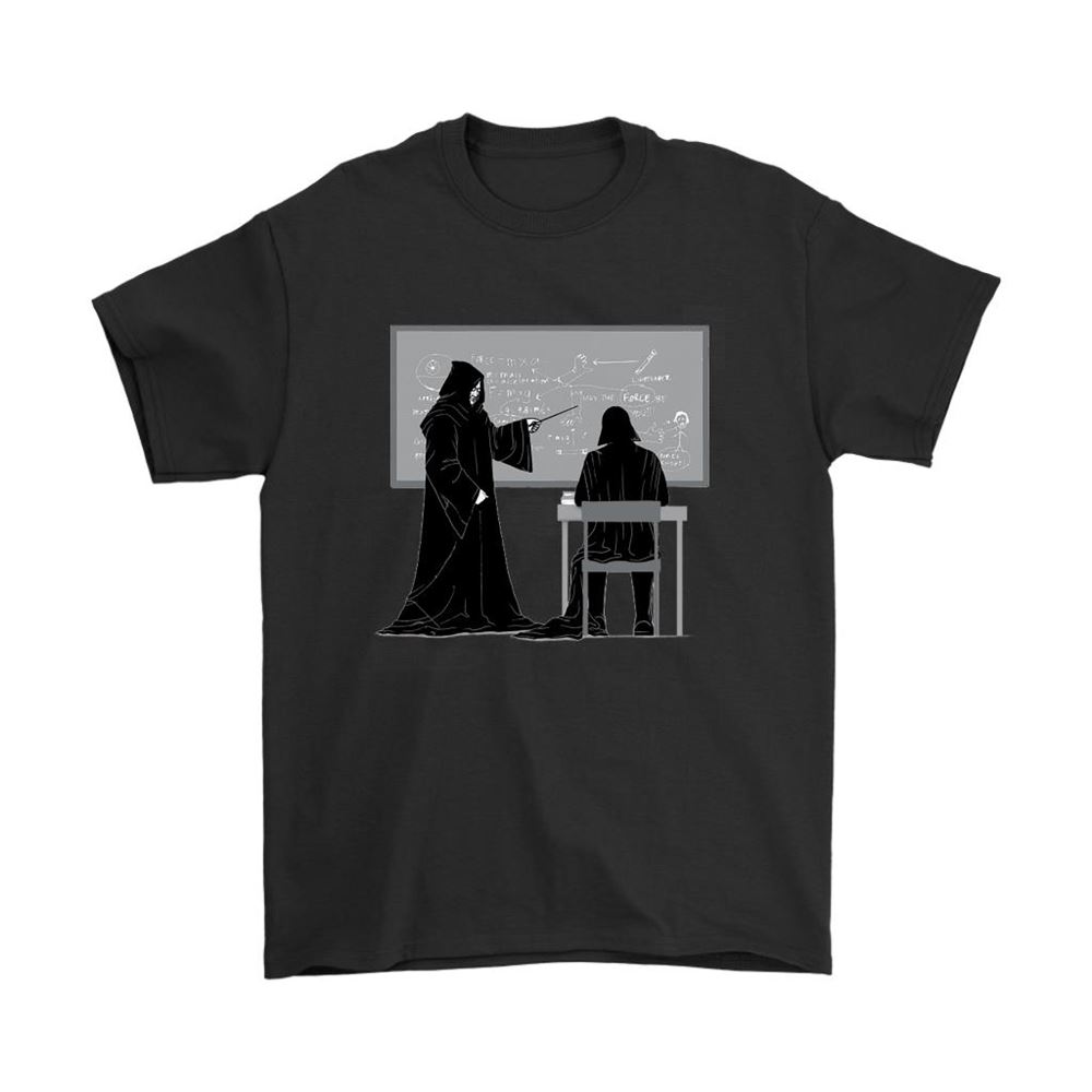 Teacher Sidious Teach Darth Vader The Force Star Wars Shirts