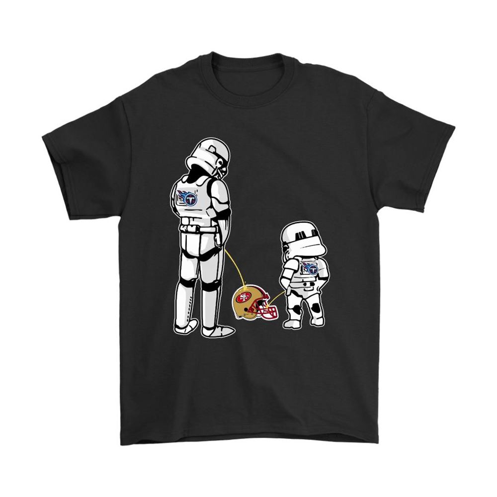 Tennessee Titans Father Child Stormtroopers Piss On You Shirts