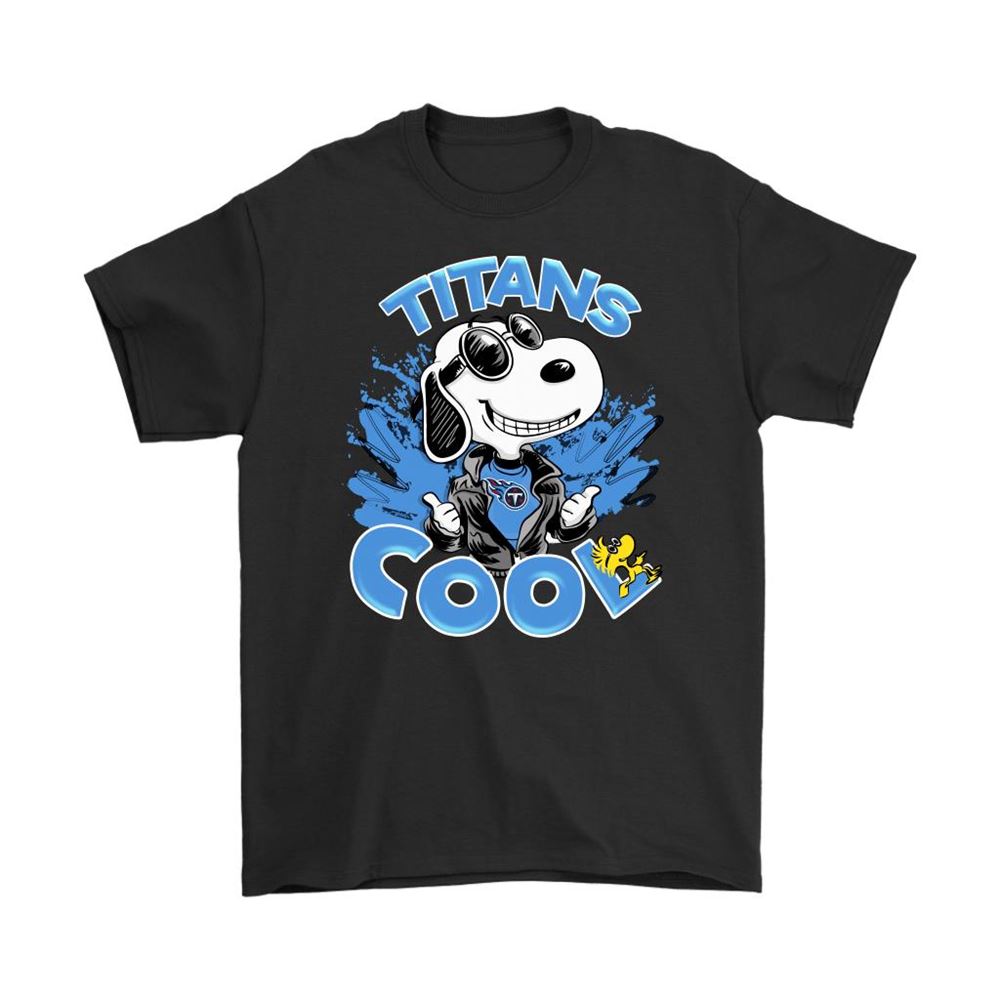 Tennessee Titans Snoopy Joe Cool Were Awesome Shirts