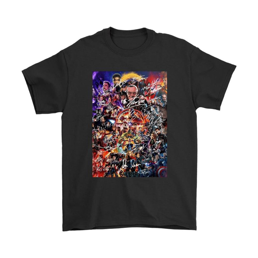 The Avengers Universe With Stan Lee Cameos Shirts